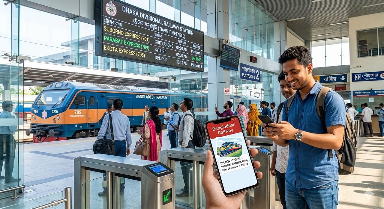 বাংলাদেশ রেলওয়ে টিকেট