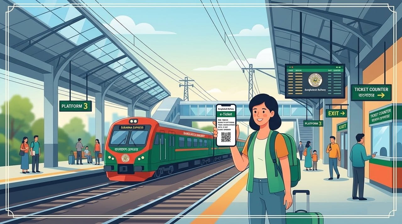 বাংলাদেশ রেলওয়ে টিকেট বুকিং গাইড